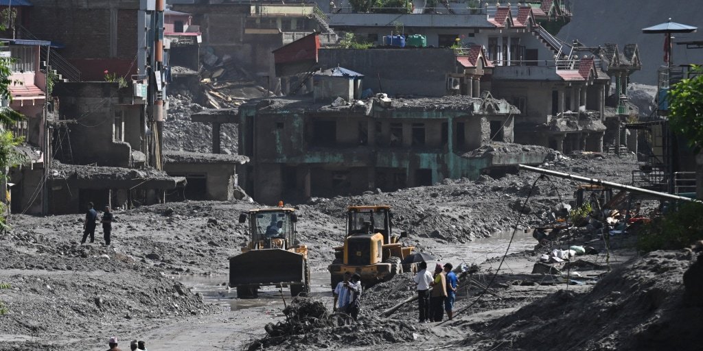 Rescue efforts intensify in Nepal as concerns grow over further flooding and hundreds missing