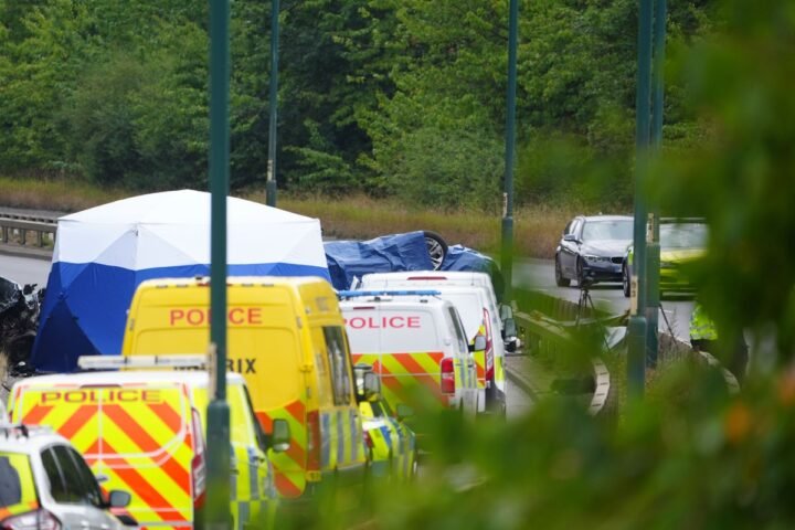 Seven killed in crash involving police vehicle and wrong-way driver near Middlesbrough