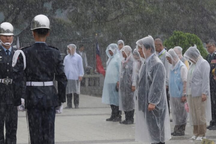 Taiwan's president emphasizes strength in defending sovereignty during key anniversary event