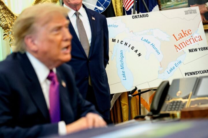Trump orders federal agencies to rename Lake Ontario as ‘Lake America’ amid trade tensions with Canada