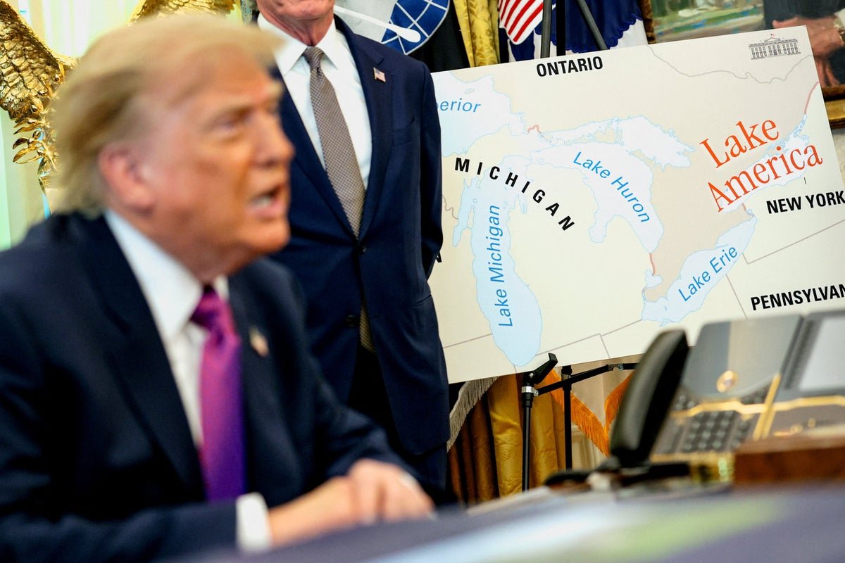 Trump orders federal agencies to rename Lake Ontario as ‘Lake America’ amid trade tensions with Canada