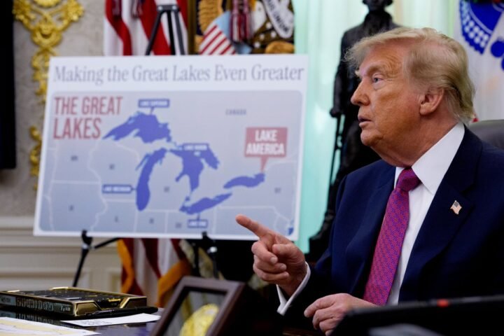 Trump's executive order renaming Lake Ontario highlights absurdity in US-Canada relations