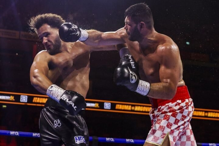 Tyson Fury cautious over Moses Itauma's future after shocking defeat to Filip Hrgovic