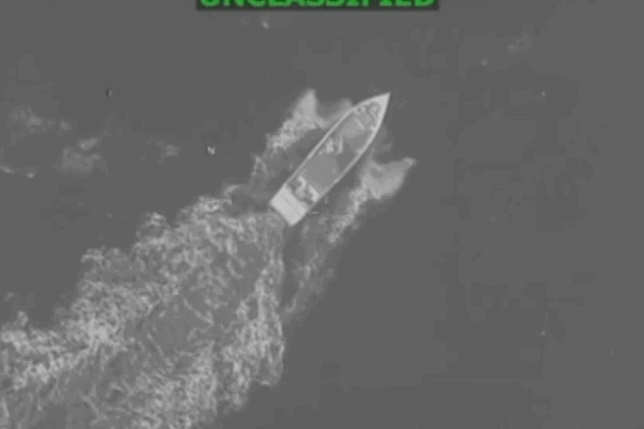 U.S. military conducts strike on alleged drug-smuggling boat in the Caribbean, killing four
