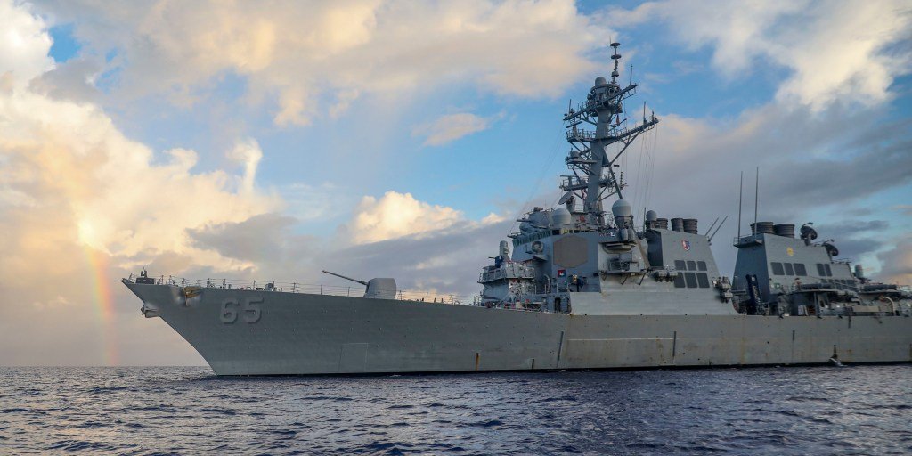 U.S. Navy destroyer experiences major four-day power failure in Pacific