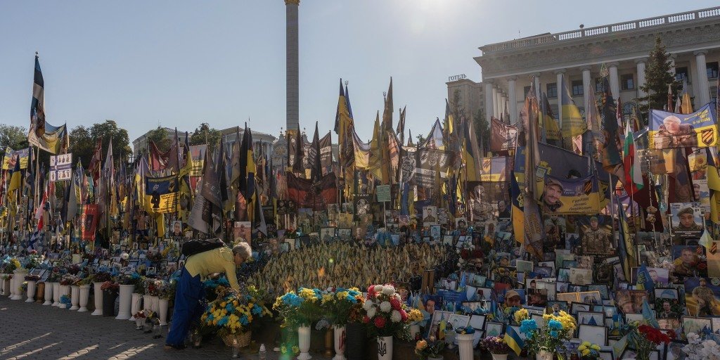 Ukraine marks anniversary of support as key U.S. ally misses major event