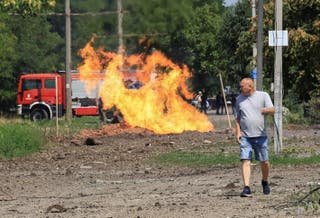 Ukraine targets Russian warehouses in drone strikes, five reported dead