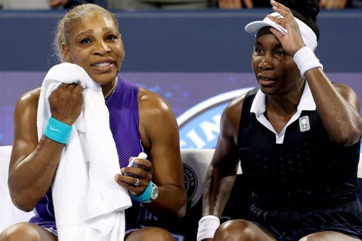 Williams sisters express enthusiasm despite narrow loss in doubles comeback at Cincinnati Open