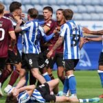Xavier Simons sent off after punching opponent in League Cup clash for Bolton