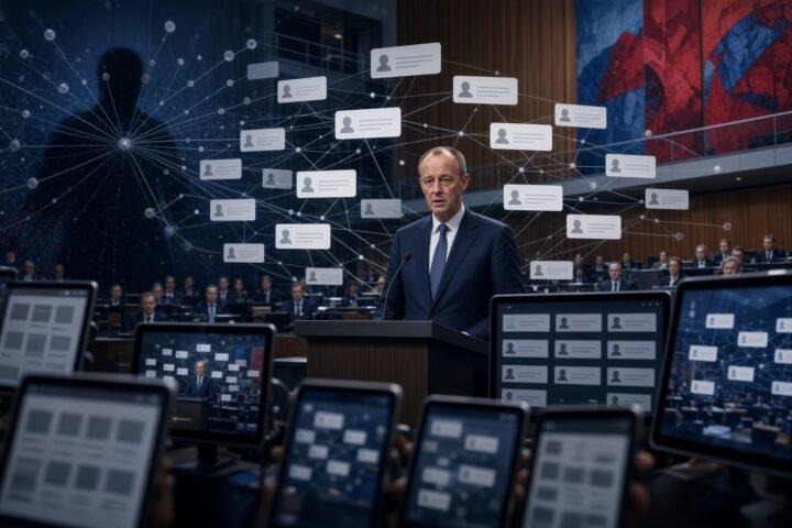 Russia steps up disinformation campaign against German chancellor Friedrich Merz