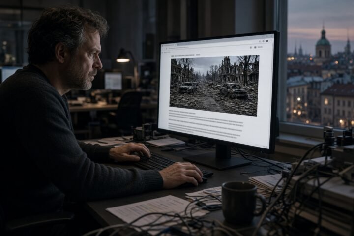 Czech outlet blames Ukraine for Russia’s war in Kremlin-aligned narrative