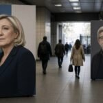 Poll puts Le Pen and Mélenchon ahead of centrist rivals in French presidential scenarios