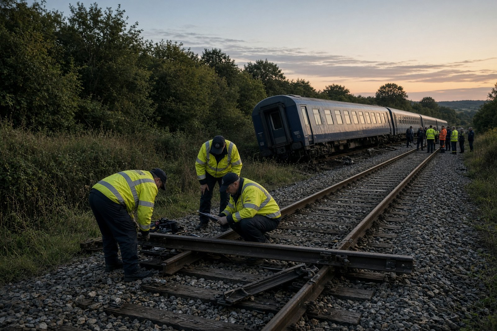 Normandy train derailment raises fears of deliberate sabotage