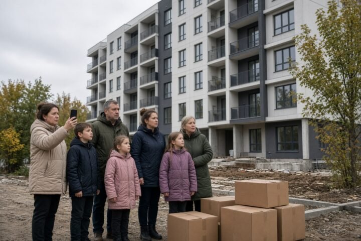 Mozyr authorities move planned preferential homes into rental housing, families say