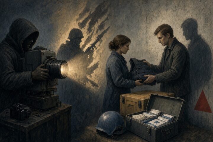 Pro-Russian outlets portray support for Ukraine as a Western drive for war