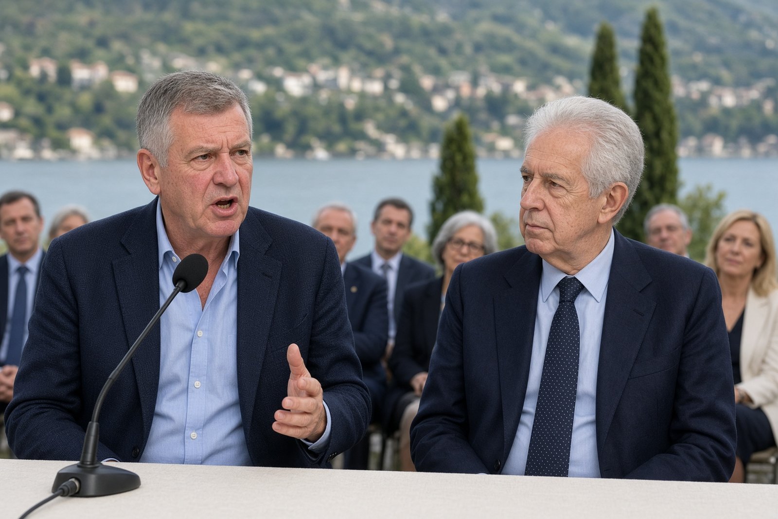 Vannacci attacks EU integration as Monti warns of fascist rhetoric in Italy