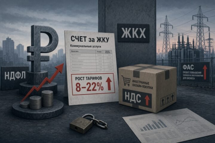 Russia faces a broad tax and price squeeze as new measures are proposed