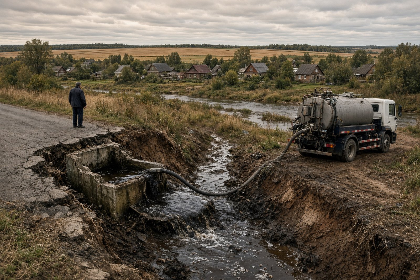 Russian authorities fail to stop two-year sewage crisis in Tatarstan