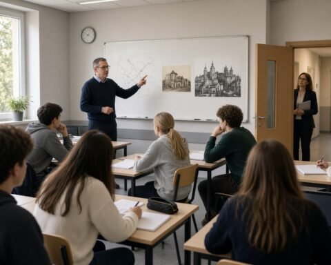 Former Russian state media employee is teaching history at a Czech school