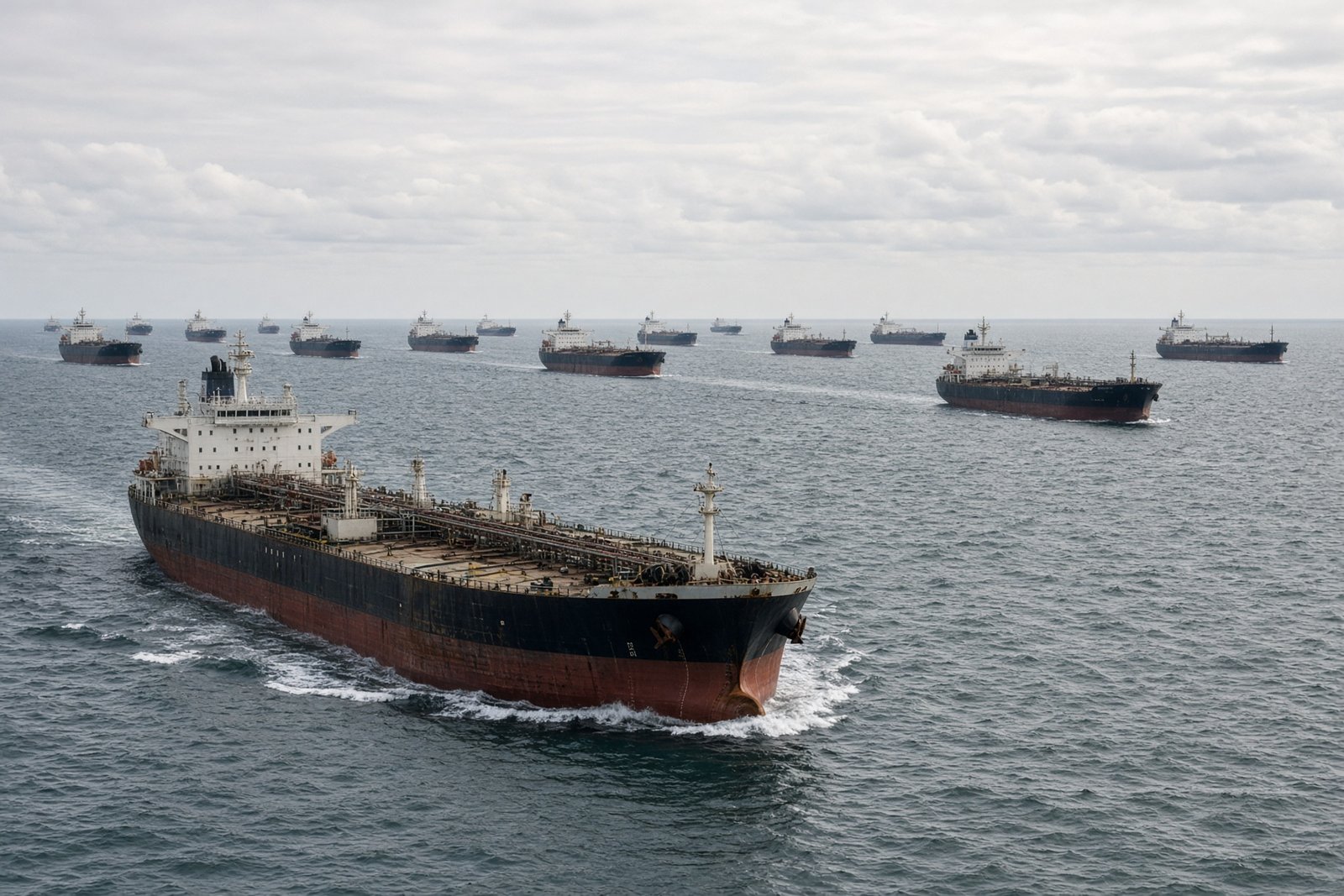 Russia’s shadow fleet carries $1bn of oil through the English Channel