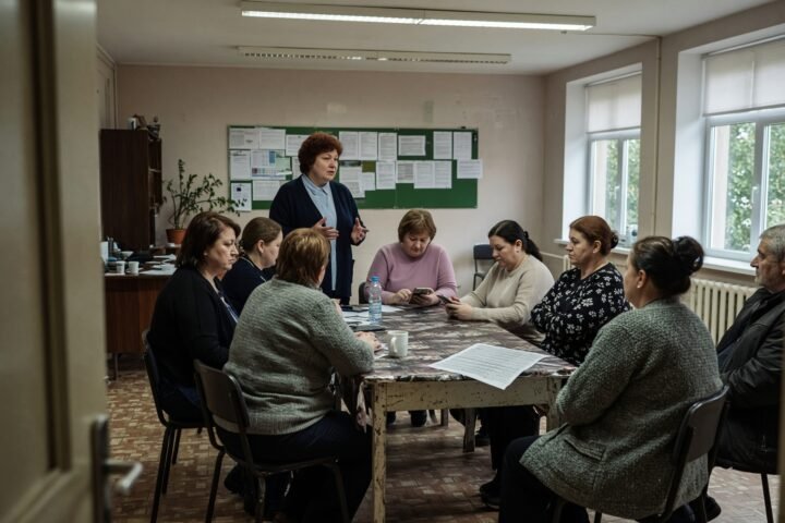 Russian employers force workers to vote for Putin’s ruling party, reports say
