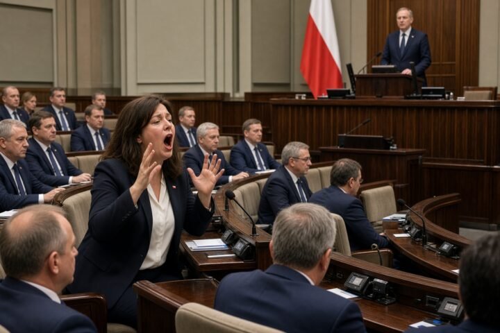 PiS MP’s barking in Polish parliament deepens concerns over political standards