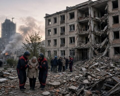 Russia launches one of its heaviest combined attacks on Kyiv and Odesa