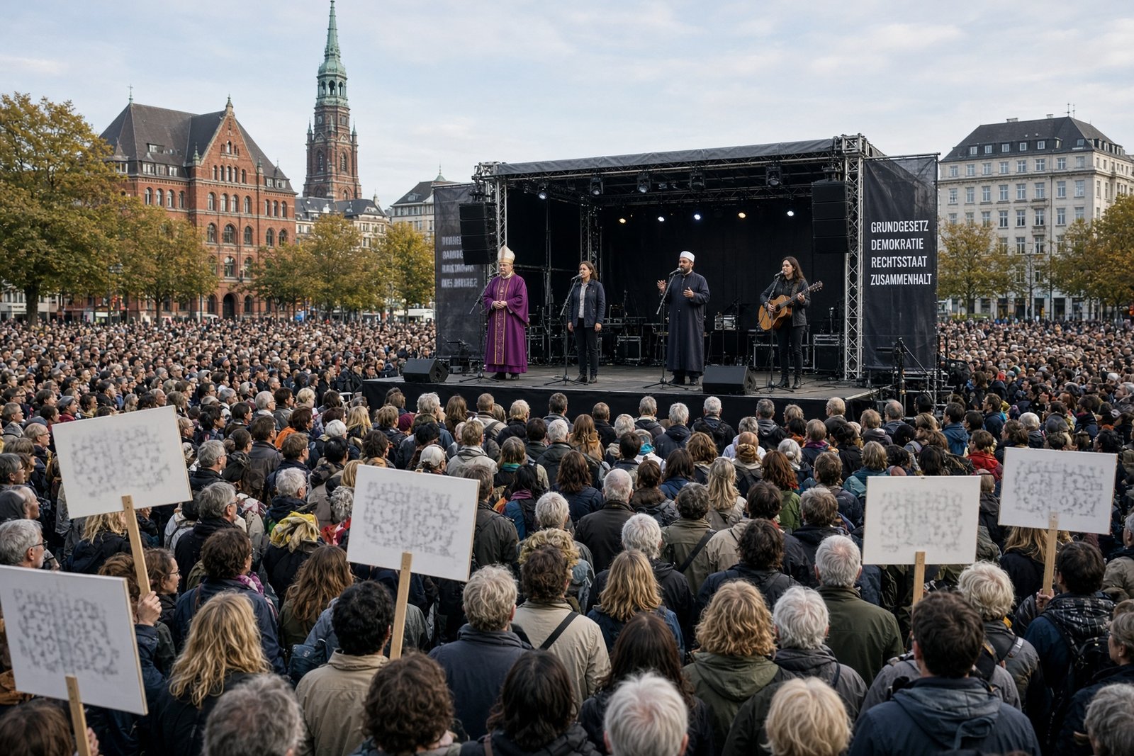 German politicians urge examination of AfD ban after Hamburg far-right protest