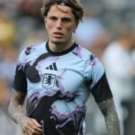 Alejandro Garnacho battles for a place in Aston Villa's Champions League squad