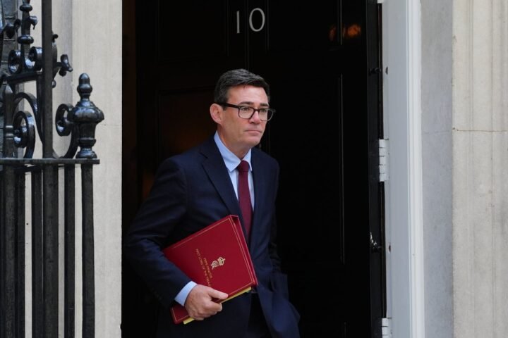 Andy Burnham cancels engagements following death of father with Alzheimer's