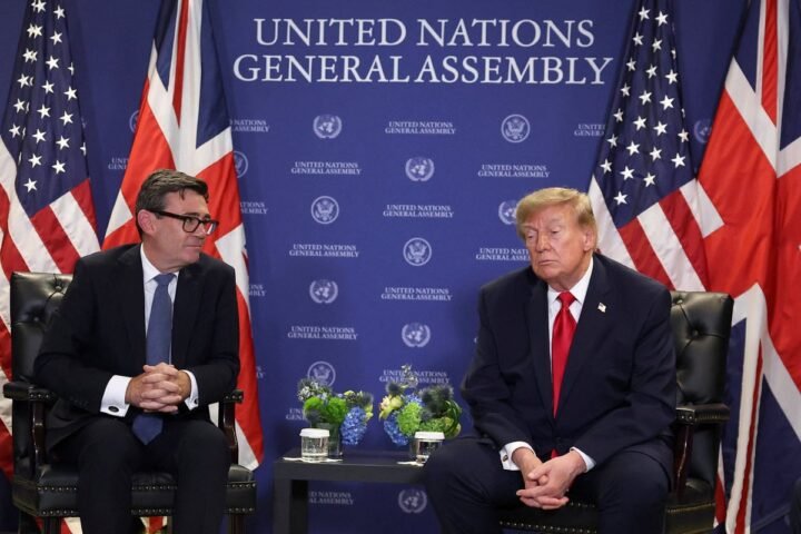 Andy Burnham demonstrates diplomatic readiness in first meeting with Donald Trump