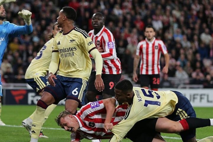 Arsenal seeks clarity from Pro Ref over controversial penalty awarded against Ezri Konsa