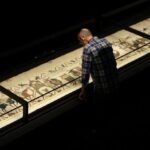 Bayeux tapestry arrives in London for first time in nearly 1,000 years