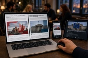 Pro-Russian European outlets push Kremlin narrative of a Western war in Ukraine