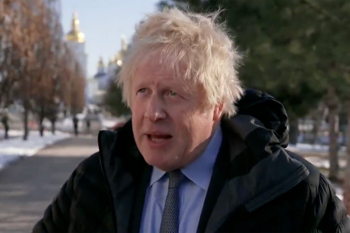 Boris Johnson condemns Putin after Russian drone targets passenger train near Polish border