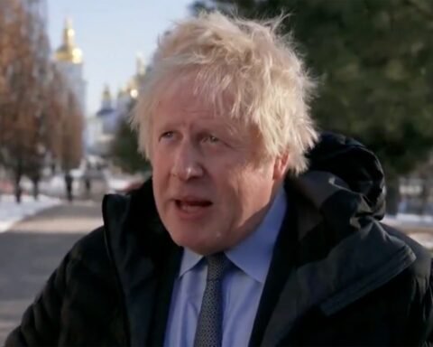 Boris Johnson criticizes Putin following drone strike near Ukrainian-Polish border