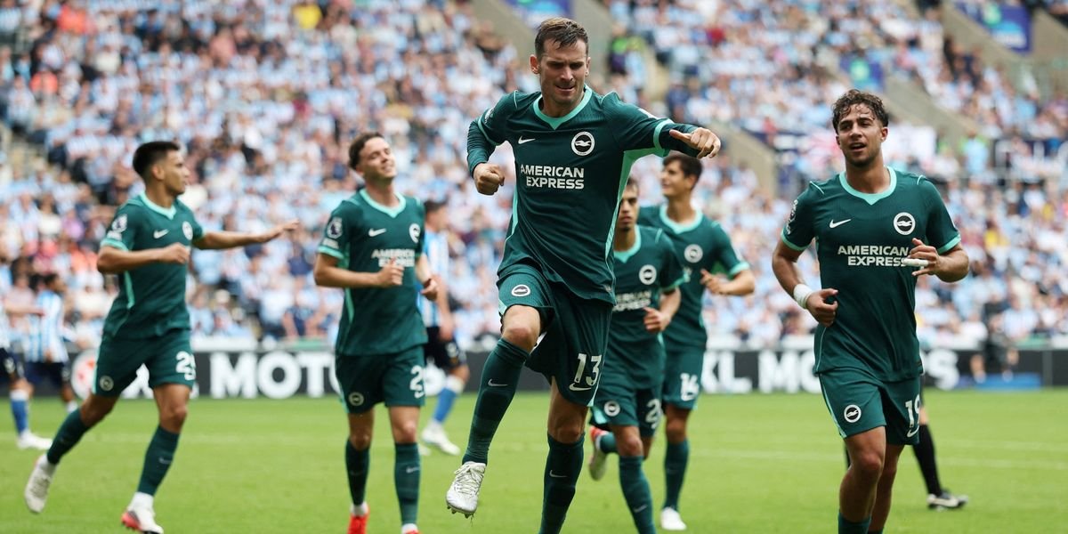 Brighton thrash Coventry 5-0 as Frank Lampard's side remains bottom of Premier League