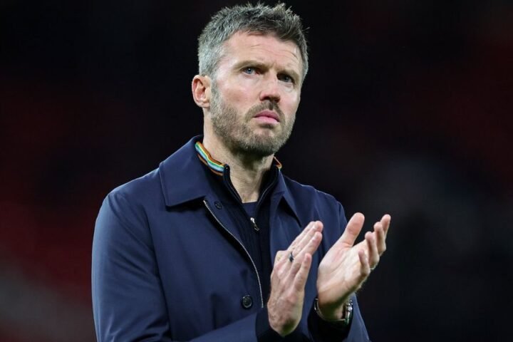 Carrick downplays sack pressure after Manchester United's Carabao Cup defeat to Brighton