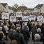 Protests in two German cities demand action against the AfD