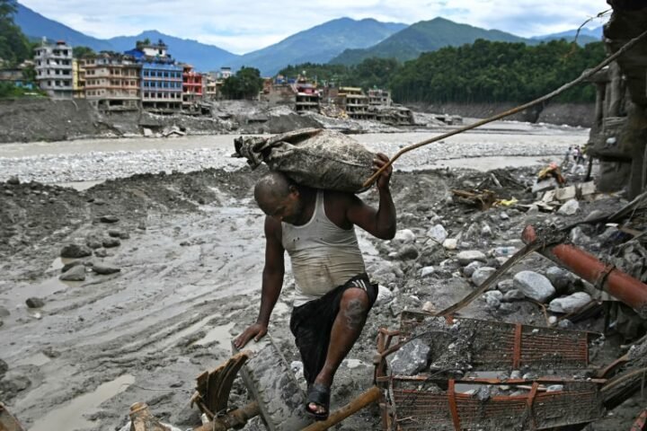 Climate change linked to Nepal glacier collapse that caused severe flooding