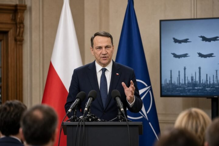Sikorski says Poland and Nato allies could quickly defeat a Russian attack