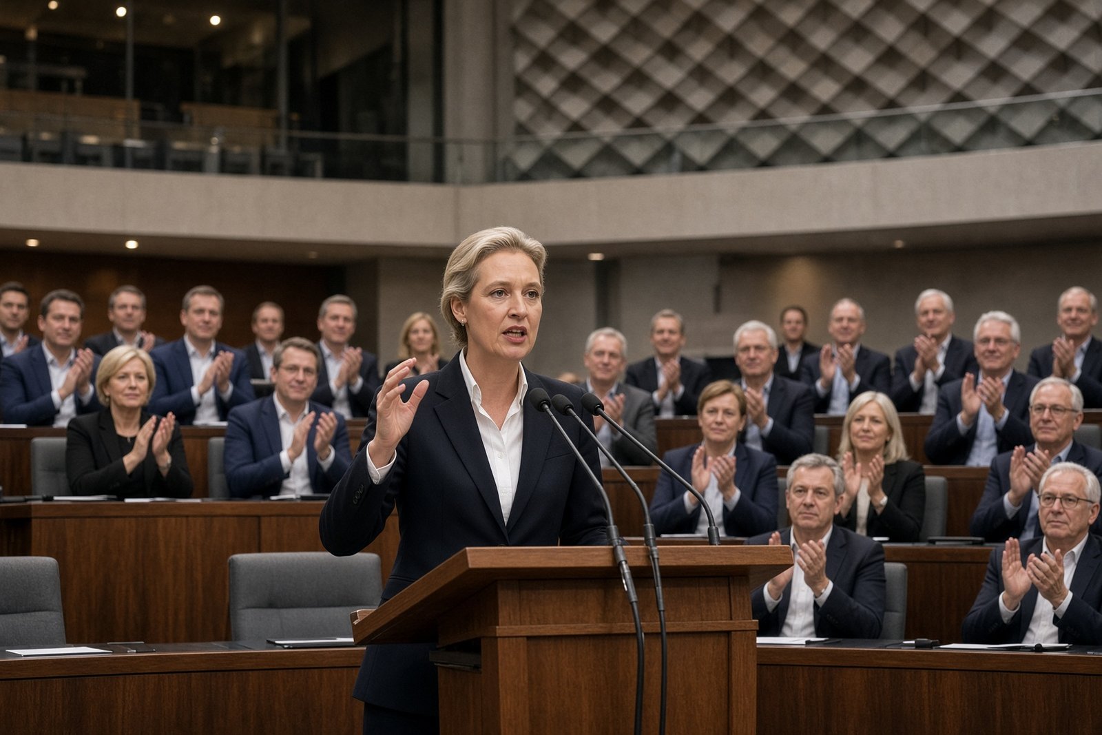 Alice Weidel pledges to restore ‘good relations’ with Russia