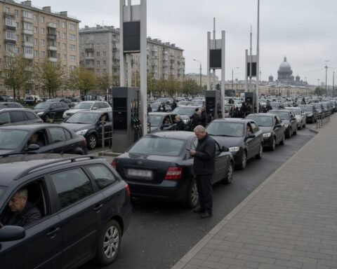 Ukrainian drone strike leaves St Petersburg facing a severe fuel shortage