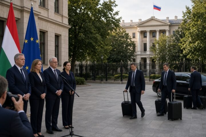 Hungary removes 10 Russian diplomats as Budapest turns against Kremlin networks