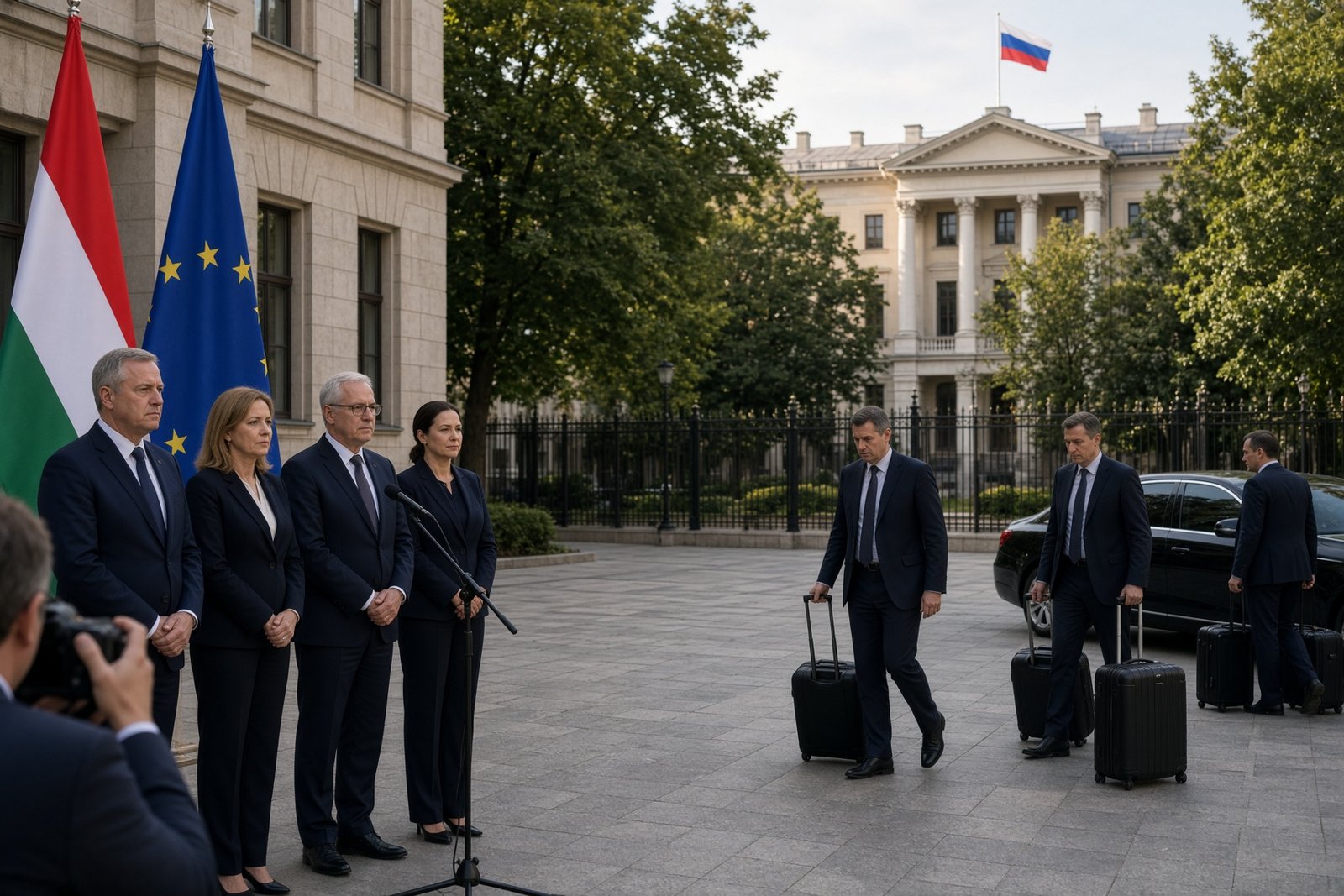 Hungary removes 10 Russian diplomats as Budapest turns against Kremlin networks