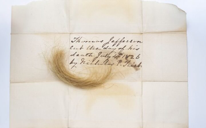 DNA analysis of Thomas Jefferson's hair provides new insights into his relationship with Sally Hemings