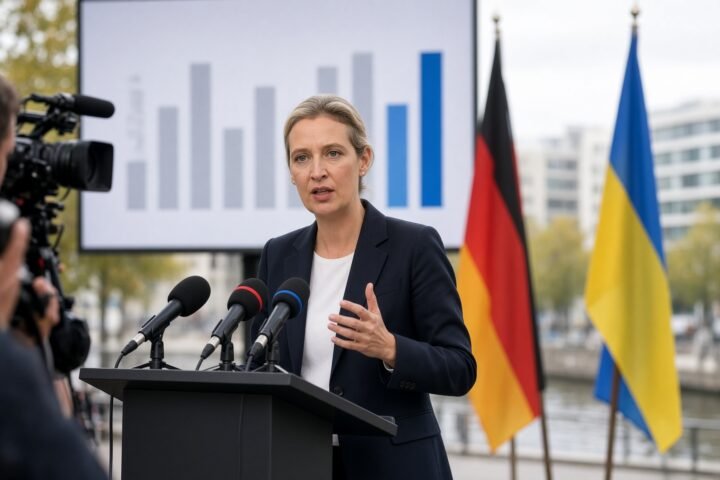 AfD vows to end German support for Ukraine as Merz’s coalition weakens