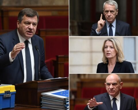 French opposition leaders condemn RN calls to halt support for Ukraine