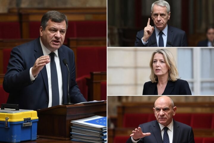 French opposition leaders condemn RN calls to halt support for Ukraine