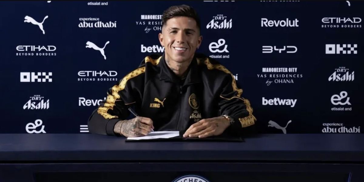 Enzo Fernández completes £125m transfer from Chelsea to Manchester City